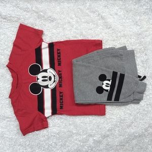 4T Mickey Mouse Shirt & Sweatpants